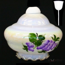 122/12 Светильник перламутровый (Цветы)